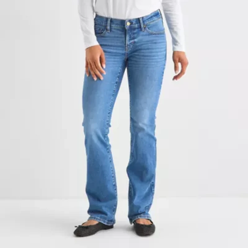 a.n.a Womens Low Rise Bootcut Jean