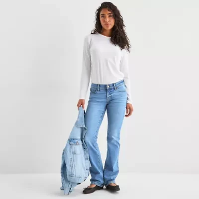 a.n.a Womens Low Rise Bootcut Jean