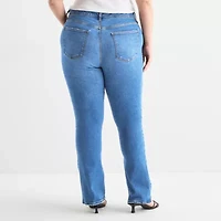 a.n.a Womens High Rise Bootcut Jean