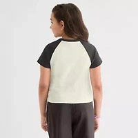 Roxy Big Kid Girls Crew Neck Short Sleeve Fitted Graphic T-Shirt