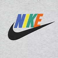 Nike Toddler Boys Crew Neck Short Sleeve Regular Fit Graphic T-Shirt