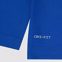 Nike Toddler Boys Crew Neck Long Sleeve Regular Fit Graphic T-Shirt