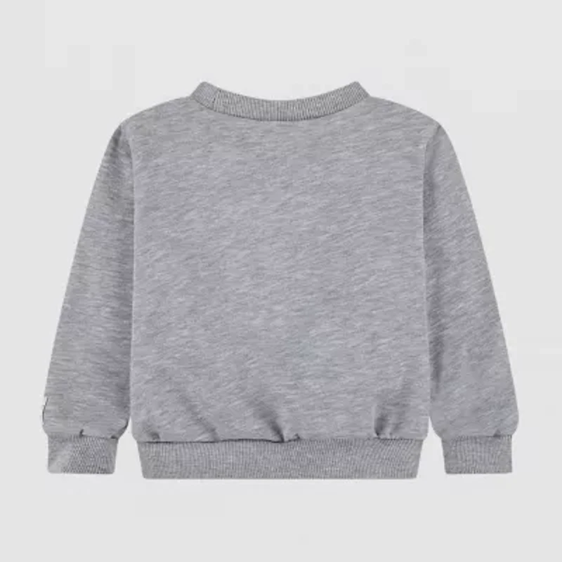 Nike Toddler Boys Crew Neck Long Sleeve Sweatshirt