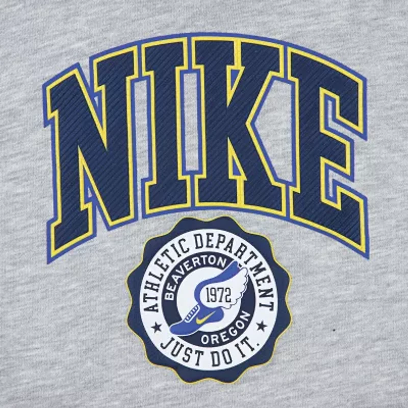 Nike Toddler Boys Crew Neck Long Sleeve Sweatshirt