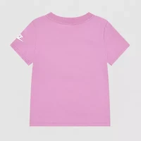 Nike Toddler Girls Crew Neck Short Sleeve Regular Fit Graphic T-Shirt