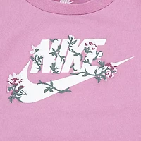 Nike Toddler Girls Crew Neck Short Sleeve Regular Fit Graphic T-Shirt