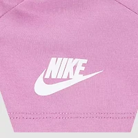 Nike Toddler Girls Crew Neck Short Sleeve Regular Fit Graphic T-Shirt