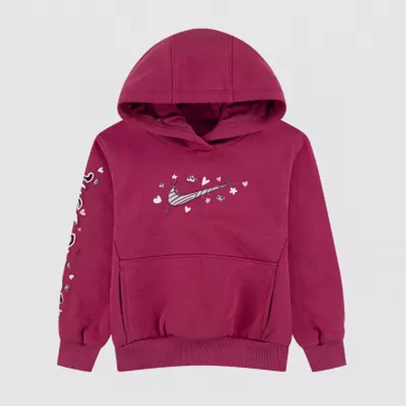 Nike Toddler Girls Long Sleeve Fleece Active Hoodie