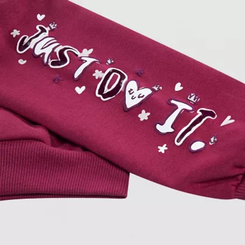 Nike Toddler Girls Long Sleeve Fleece Active Hoodie