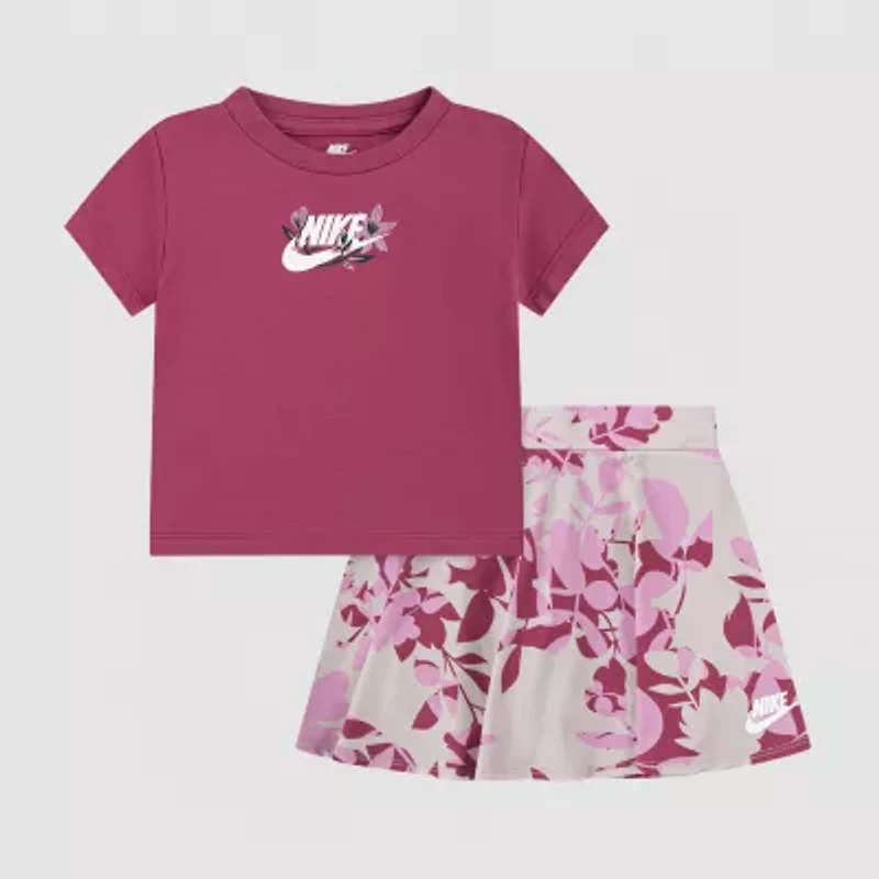 Nike Toddler Girls 2-pc. Skirt Set