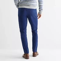 St. John's Bay Stretch Mens Slim Fit Flat Front Pant