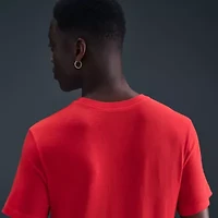 Nike Just Do It Mens Crew Neck Short Sleeve Regular Fit Big and Tall Graphic T-Shirt