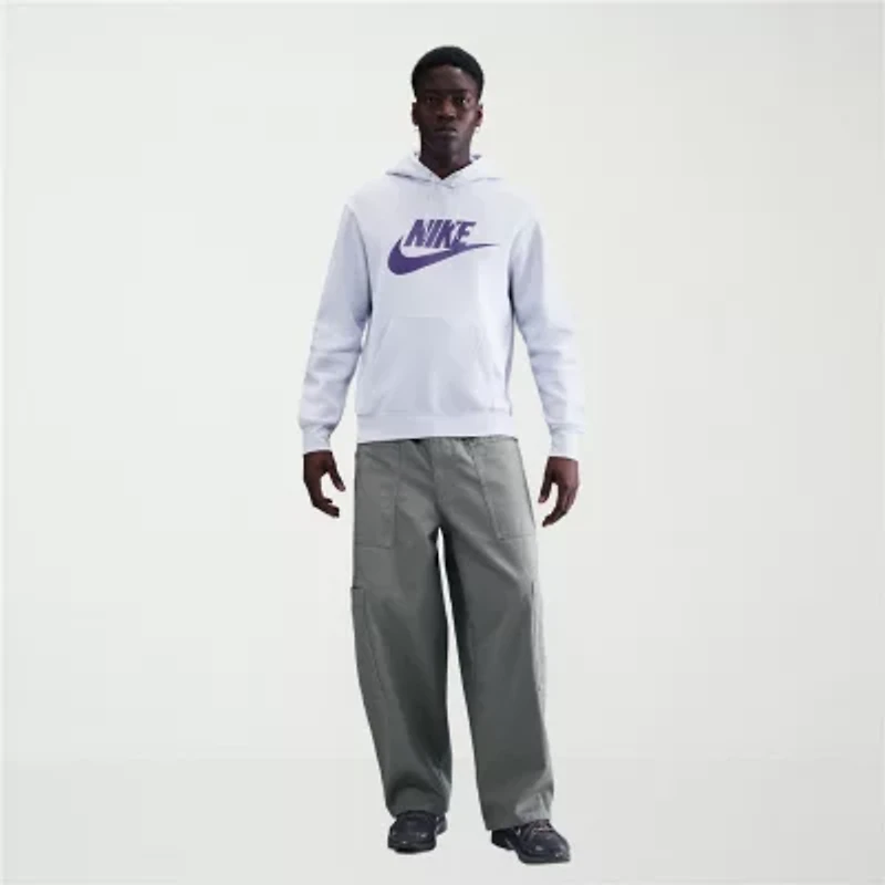 Nike Club Mens Long Sleeve Active Big and Tall Hoodie