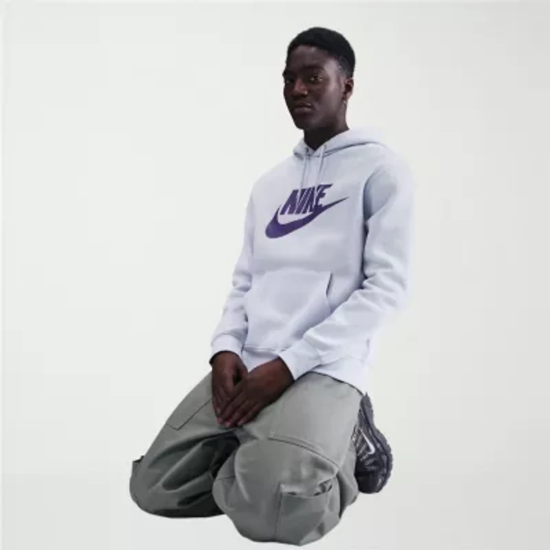 Nike Club Mens Long Sleeve Active Big and Tall Hoodie