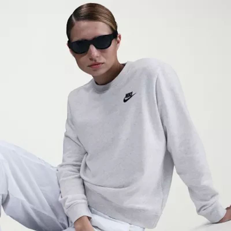 Nike Womens Crew Neck Long Sleeve Sweatshirt