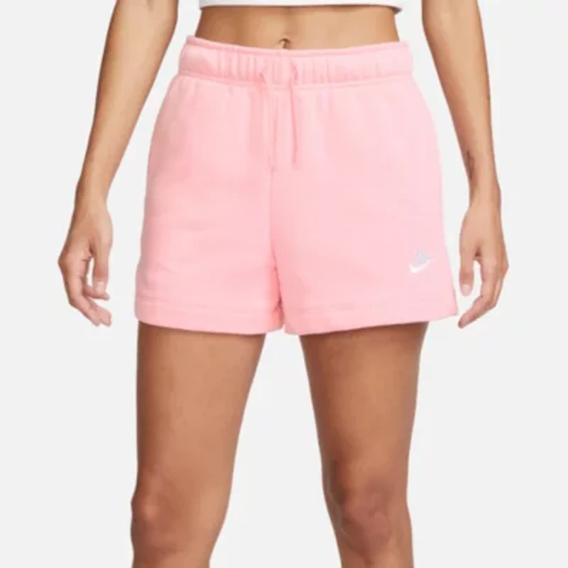 Nike Club Juniors Womens Mid Rise Active Pull-On Short
