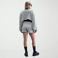 Nike Club Juniors Womens Mid Rise Active Pull-On Short