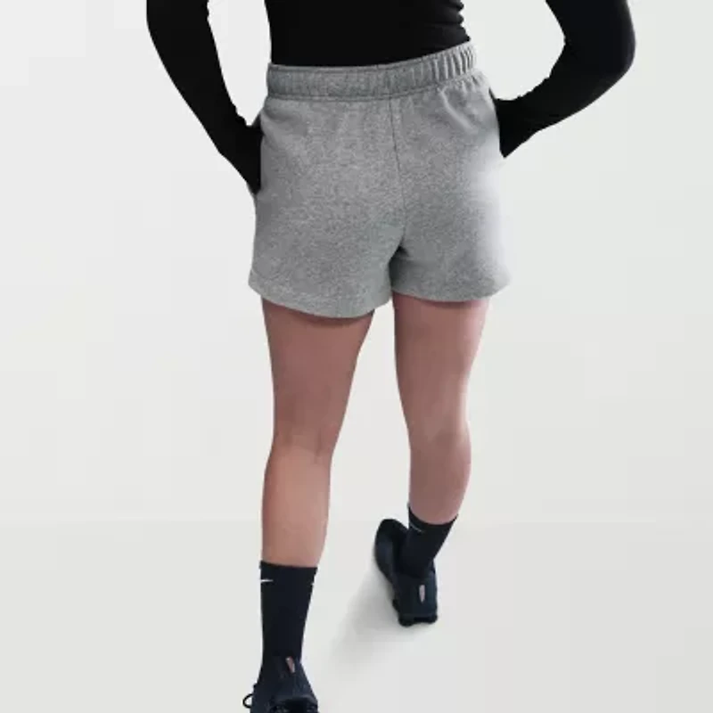 Nike Club Juniors Womens Mid Rise Active Pull-On Short