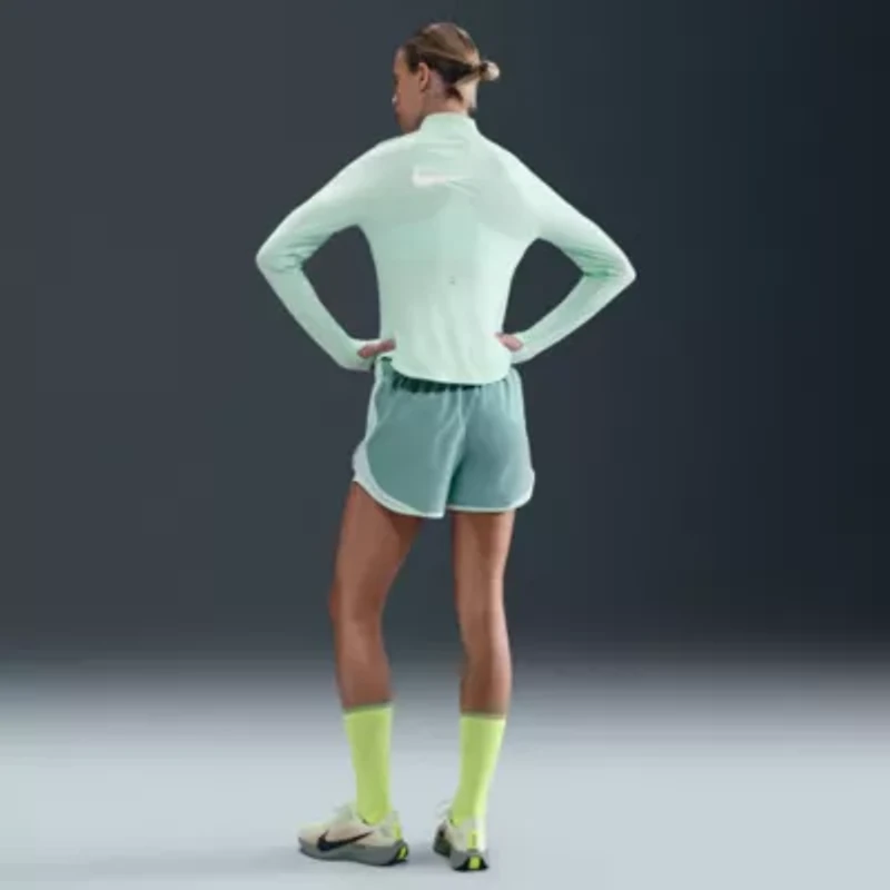 Nike Tempo Juniors Womens Mid Rise Moisture Wicking Running Short