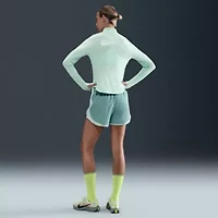 Nike Tempo Juniors Womens Mid Rise Moisture Wicking Running Short