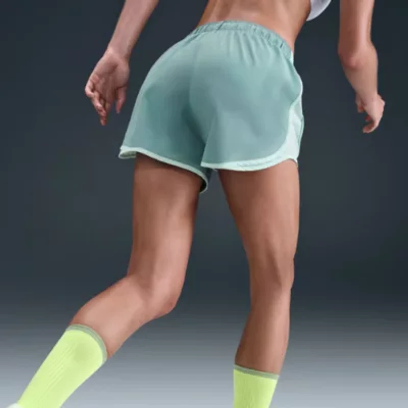 Nike Tempo Juniors Womens Mid Rise Moisture Wicking Running Short