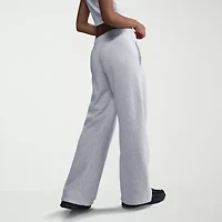 Nike Sportswear Club Fleece Womens Mid Rise Wide Leg Sweatpants