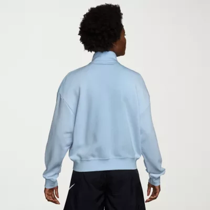 Nike Womens Fleece Lined Midweight Track Jacket