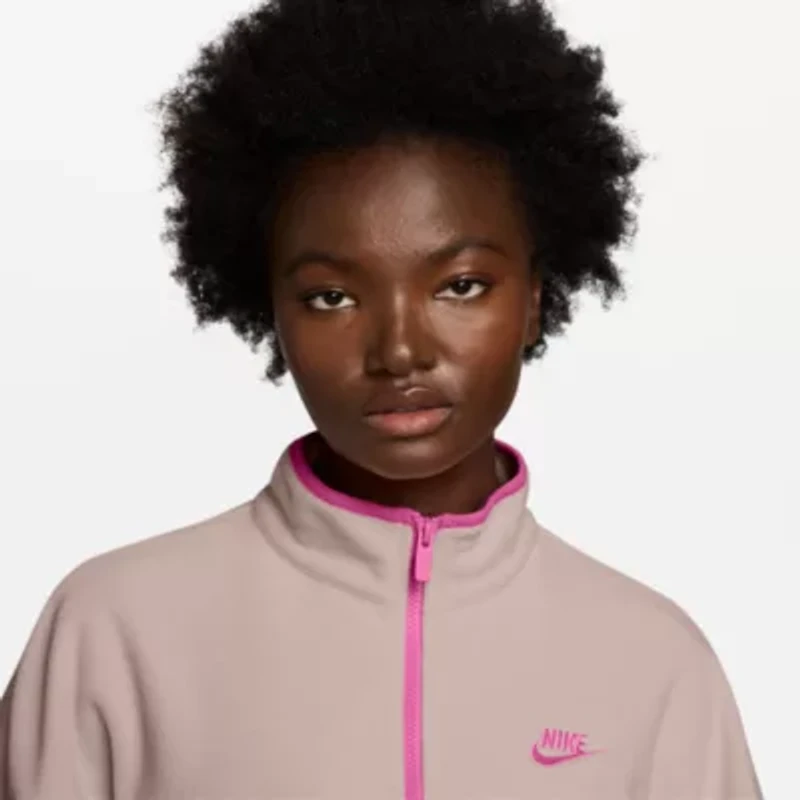 Nike Club Womens Fleece Lined Lightweight Track Jacket