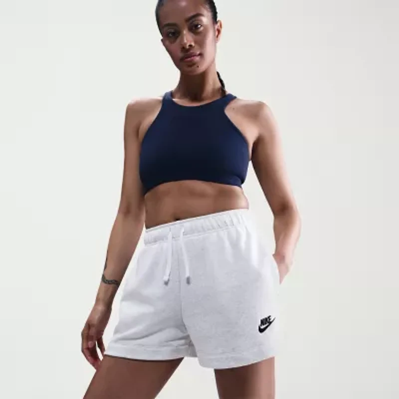 Nike Club Juniors Womens Mid Rise Active Pull-On Short