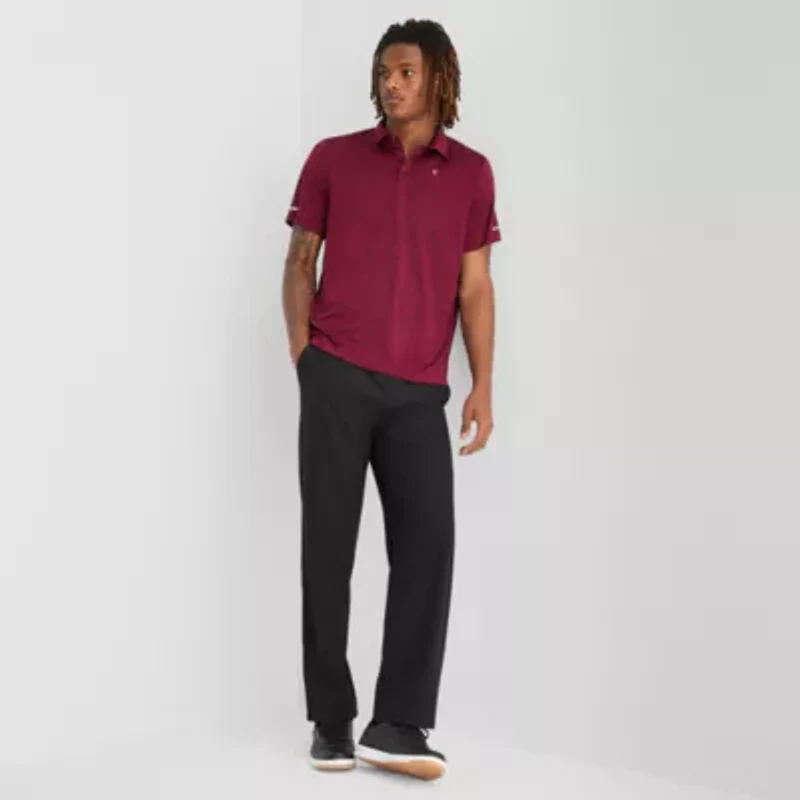 Xersion EverAir Mens Regular Fit Dri-Fit Short Sleeve Polo Shirt