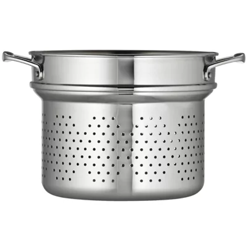 18/10 Stainless Steel 9½" Pasta Insert for Tramontina Gourmet 8-qt. Tri-Ply Clad Stock Pot