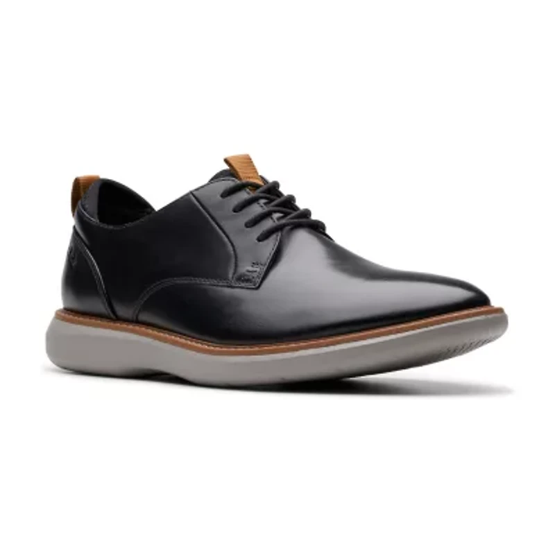 Clarks Brantin Plain Mens Round Closed Toe Oxford Shoes