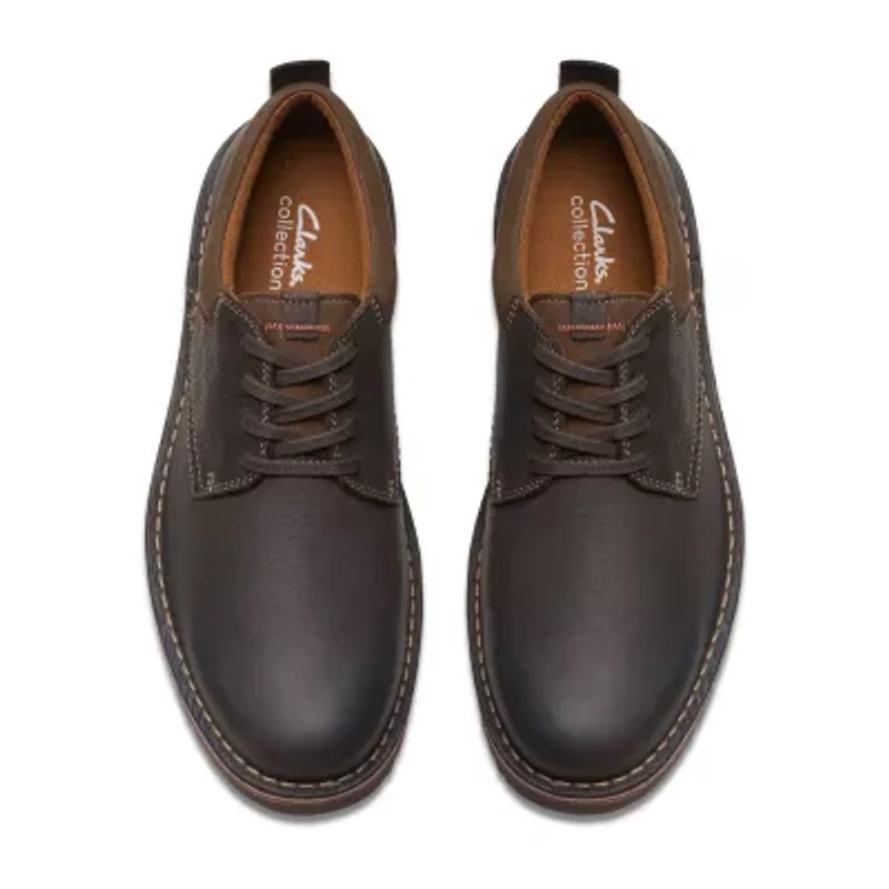 Clarks Eastridge Low Mens Round Closed Toe Oxford Shoes