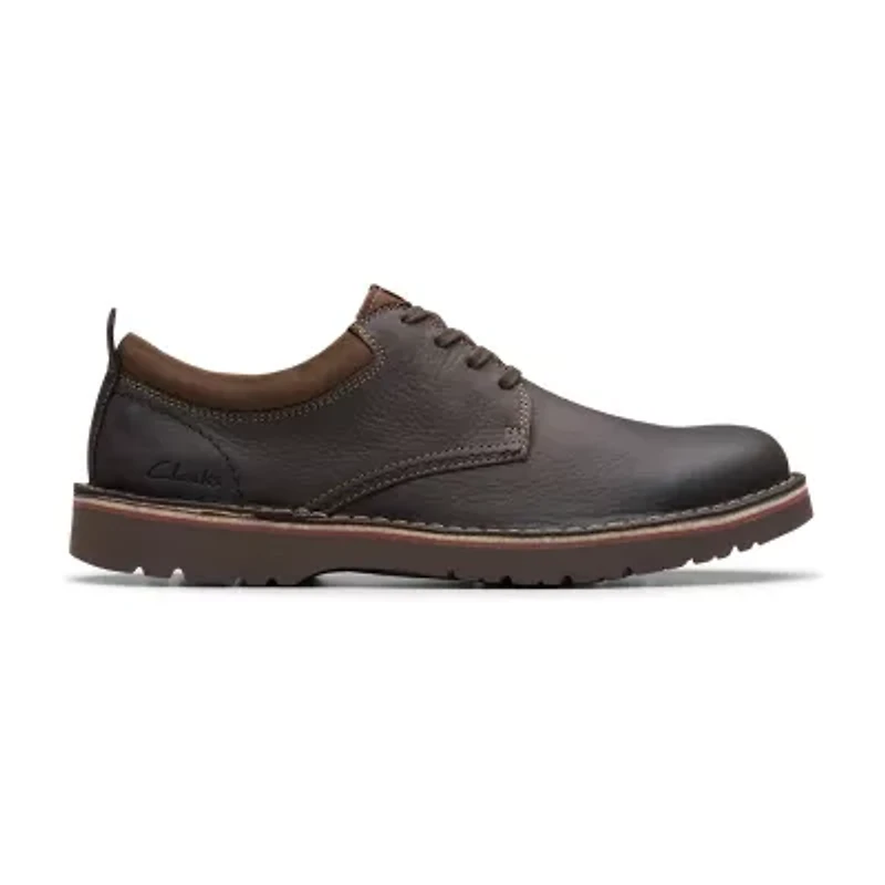 Clarks Eastridge Low Mens Round Closed Toe Oxford Shoes