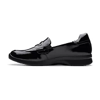 Clarks Ellowyn Penny Womens Moc Closed Toe Loafers
