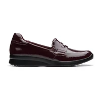 Clarks Ellowyn Penny Womens Moc Closed Toe Loafers