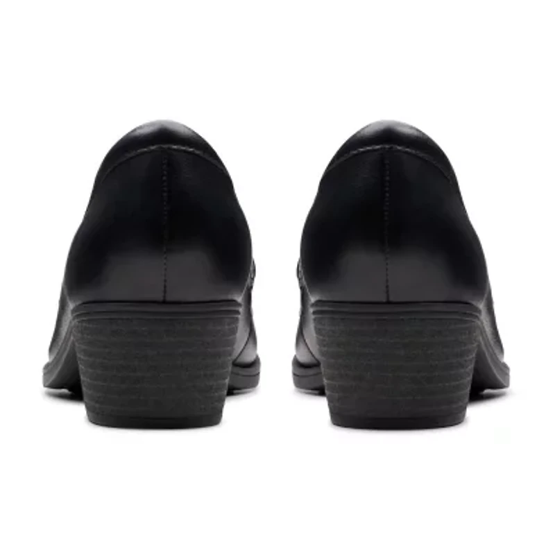 Clarks Charlten Echo Womens Moc Closed Toe Loafers