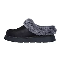 Skechers Bobs Keepsake Lite Cozy Blend Womens Memory Foam Slip-On Slippers