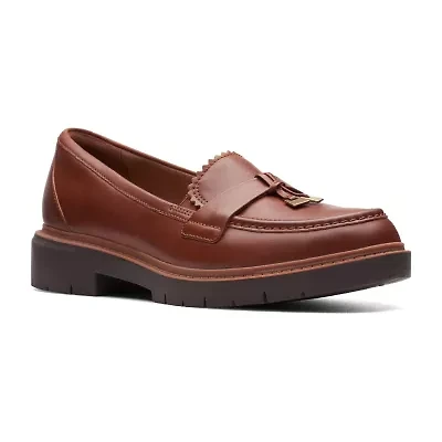 Clarks Westlynn Bella Womens Moc Closed Toe Loafers