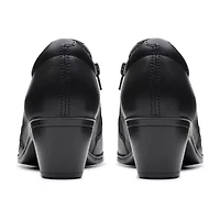 Clarks Emily Reyna Womens Round Closed Toe Slip-On Shoe