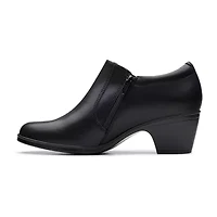 Clarks Emily Reyna Womens Round Closed Toe Slip-On Shoe