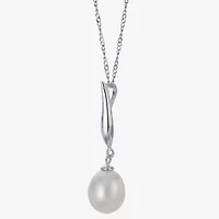 Womens White Cultured Freshwater Pearl Sterling Silver 2-pc. Jewelry Set