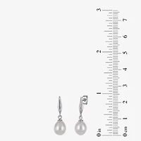 Womens White Cultured Freshwater Pearl Sterling Silver 2-pc. Jewelry Set