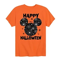 Disney Collection Little & Big Kid Unisex Crew Neck Short Sleeve Regular Fit Mickey Mouse Graphic T-Shirt
