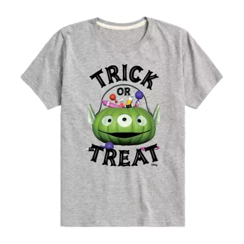 Disney Collection Little & Big Kid Boys Crew Neck Short Sleeve Toy Story Graphic T-Shirt