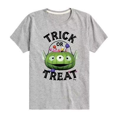 Disney Collection Little & Big Kid Boys Crew Neck Short Sleeve Toy Story Graphic T-Shirt
