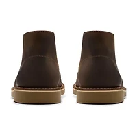 Clarks Mens Shepton Flat Heel Chukka Boots