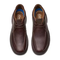 Clarks Mens Bradley Up Flat Heel Lace Up Boots
