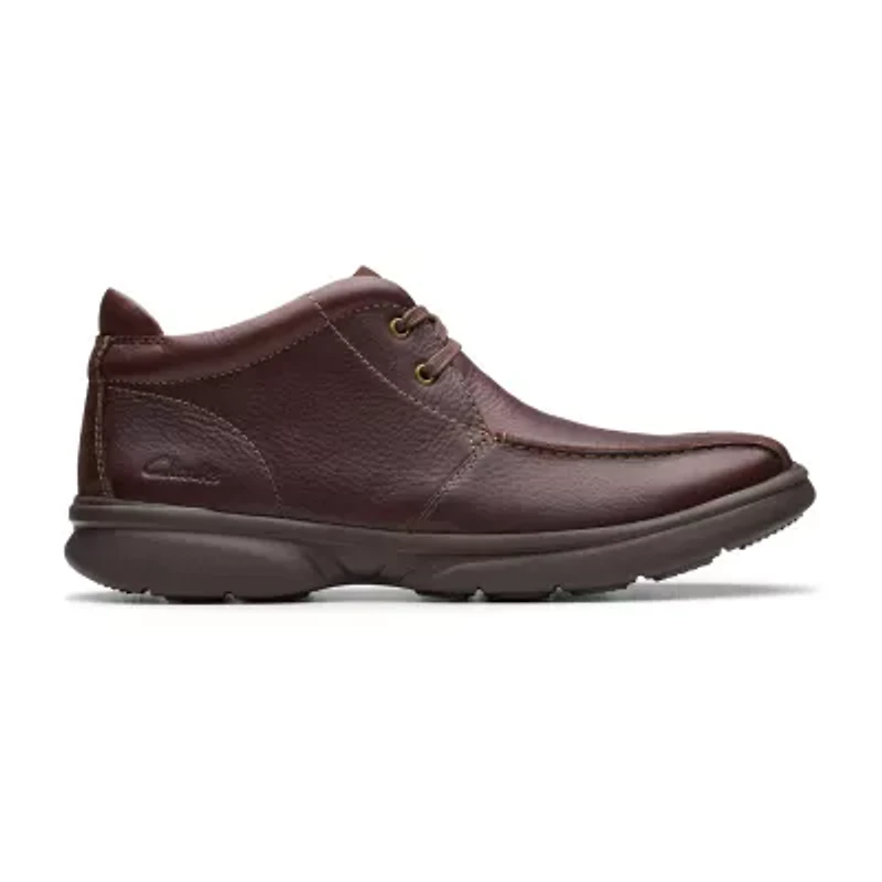 Clarks Mens Bradley Up Flat Heel Lace Up Boots