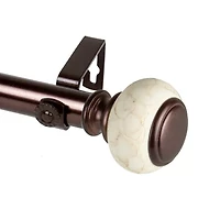 Rod Desyne Vernon 1 Adjustable Curtain